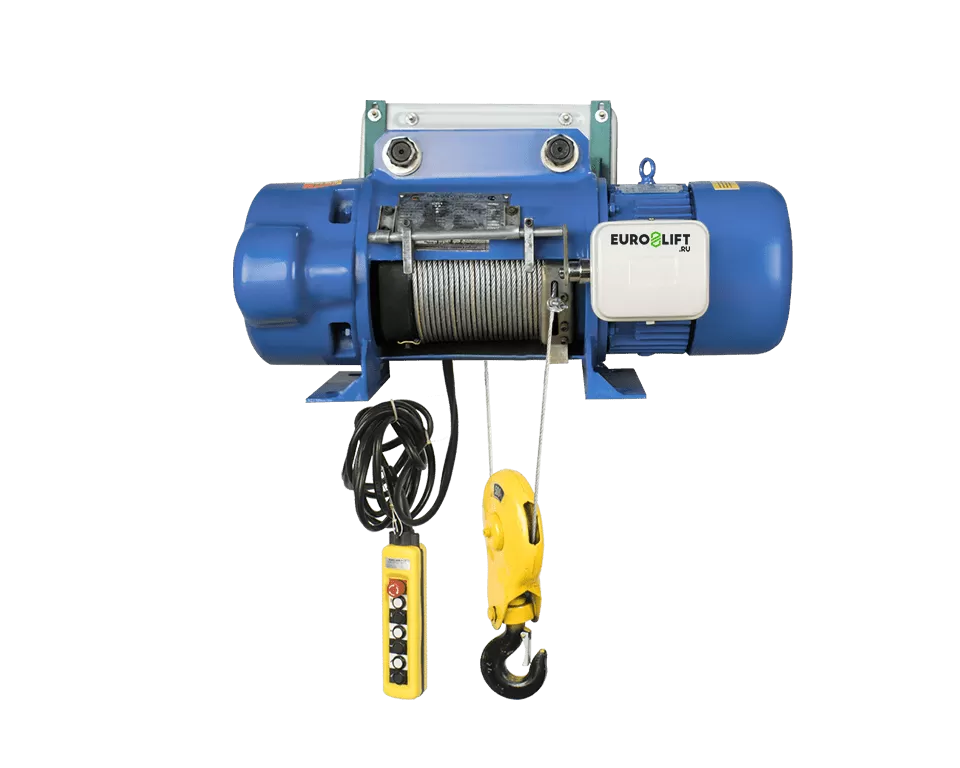 EURO-LIFT CD1 1 т, 6 м Канатный стационарный тельфер
